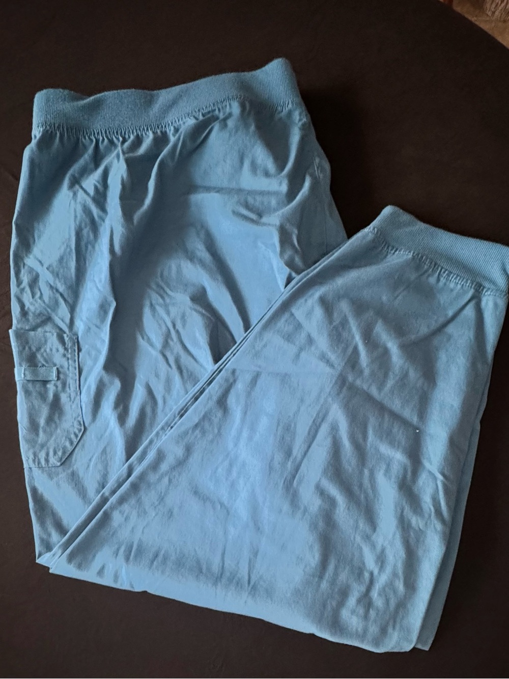 Butter soft blue scrub Stretch Lounge Pants